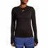 Brooks High Point Long Sleeve t-shirt de course à manches longues pour femme - Black