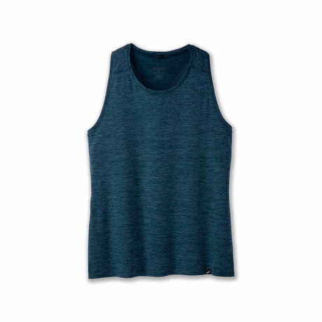 Brooks Luxe Tank camisole de course à pied pour femme - Heather Ocean Drive