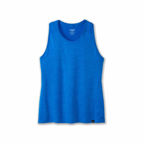 Brooks Luxe Tank camisole de course à pied pour femme - Heather Azure Blue