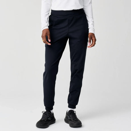 Brooks Momentum Thermal Jogger 2.0 pantalon de course à pied pour femme – Noir (vue avant)