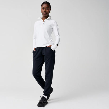 Brooks Momentum Thermal Jogger 2.0 pantalon de course à pied pour femme – Noir (vue de côté)