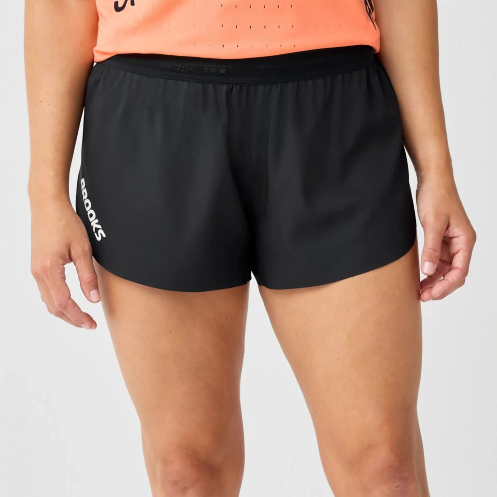 Brooks Hyperion Elite short fendu de course pour femme - Noir