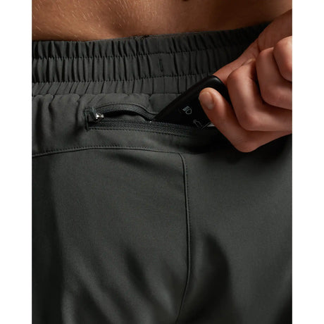 2XU Aero 5 Inch short de course à pied pour homme - Jupiter / Noir réfléchissant