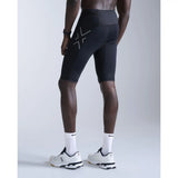 2XU Aero Mesh short homme - Black / Silver Reflective