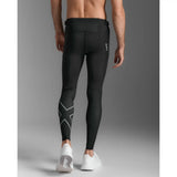 2XU Aero Mesh collants de coure homme - Noir / Argent réfléchissant