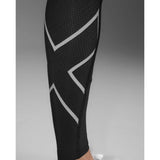 2XU Aero Mesh collants de coure homme - Noir / Argent réfléchissant