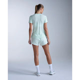 2XU Aero t-shirt femme - Mint Dust / Mint Reflective