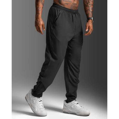 2XU Aero Woven Jogger pantalon pour homme - Noir / Argent réfléchissant