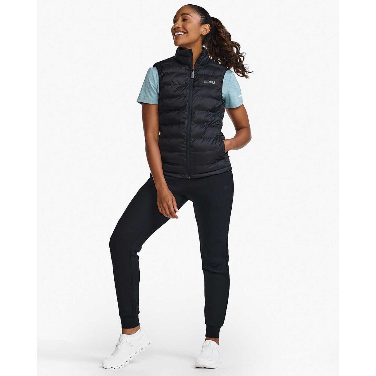 2XU Commute Packable veste de course femme - noir /noir live