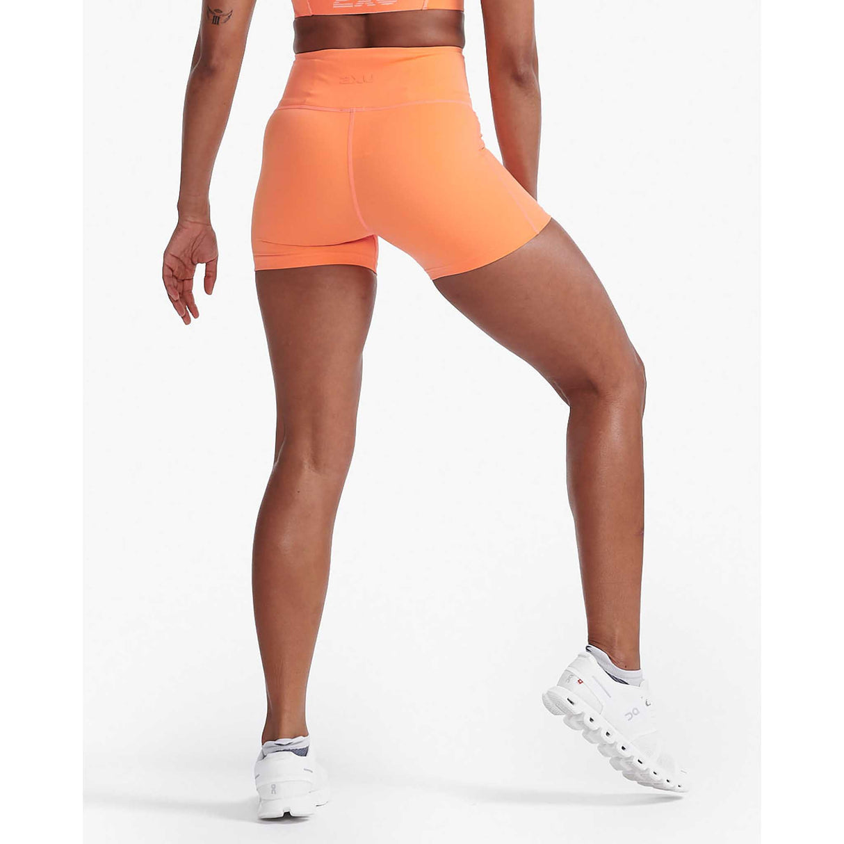 2XU Form Hi-Rise shorts femme - nectarine / nectarine dos