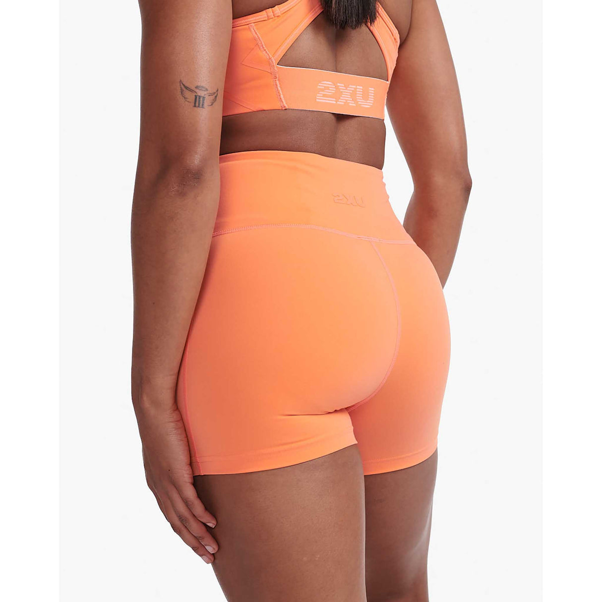 2XU Form Hi-Rise shorts femme - nectarine / nectarine dos