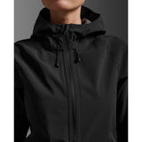 2XU Ignition Shield Jacket femme - Noir / Argent réfléchissant
