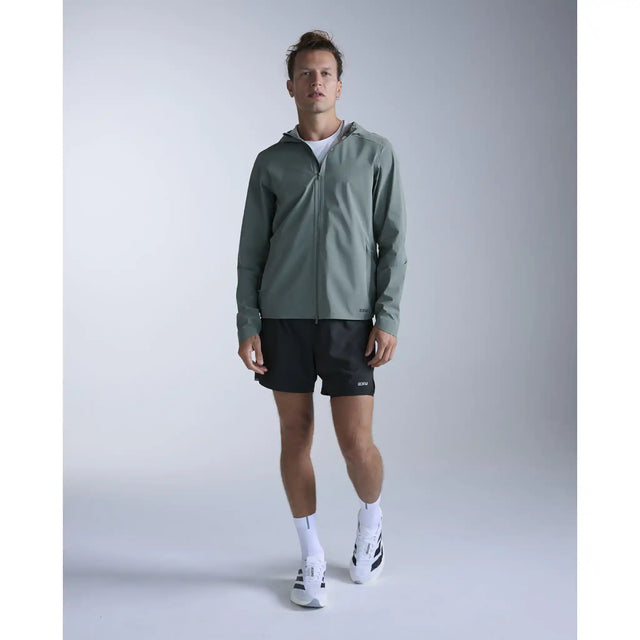 2XU Ignition Shield Jacket homme - Olive Leaf / Black Reflective