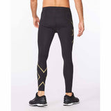 2XU MCS Run Compression legging de course a pied sport pour homme - Noir / Or