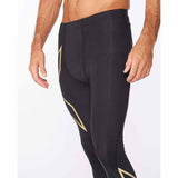 2XU MCS Run Compression legging de course a pied sport pour homme - Noir / Or