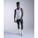 2XU Light Speed React camisole de course homme - Cool Matcha Mist / Black Reflect