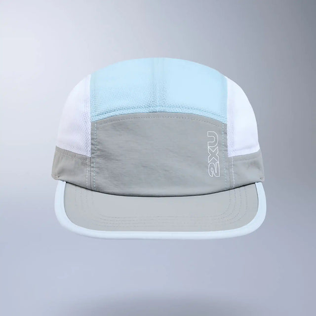 2XU Light Speed Cap casquette de course à pied unisexe - Weathervane / Moonstone