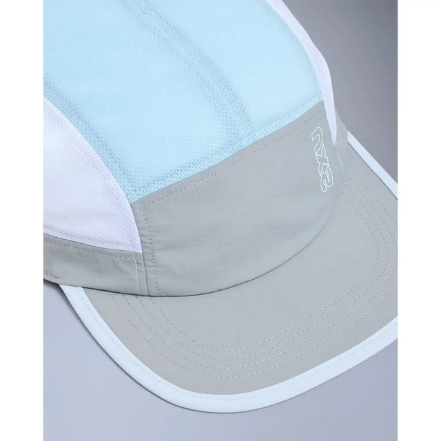 2XU Light Speed Cap casquette de course à pied unisexe - Weathervane / Moonstone