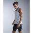 2XU Light Speed Tech camisole de course homme - Moonstone / Black Reflective
