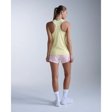 2XU Light Speed Tech camisole de course femme - Lemon Ice / Lemon Reflective