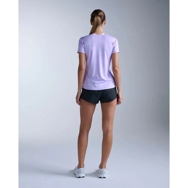 2XU Light Speed Tech t-shirt femme - Lavender / Lavender Reflective