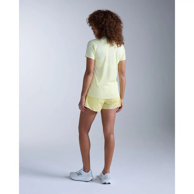 2XU Light Speed Tech t-shirt femme - Lemon Ice / Lemon Reflective