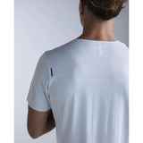 2XU T-shirt de course Light Speed Tech homme - Moonstone / Black Reflective