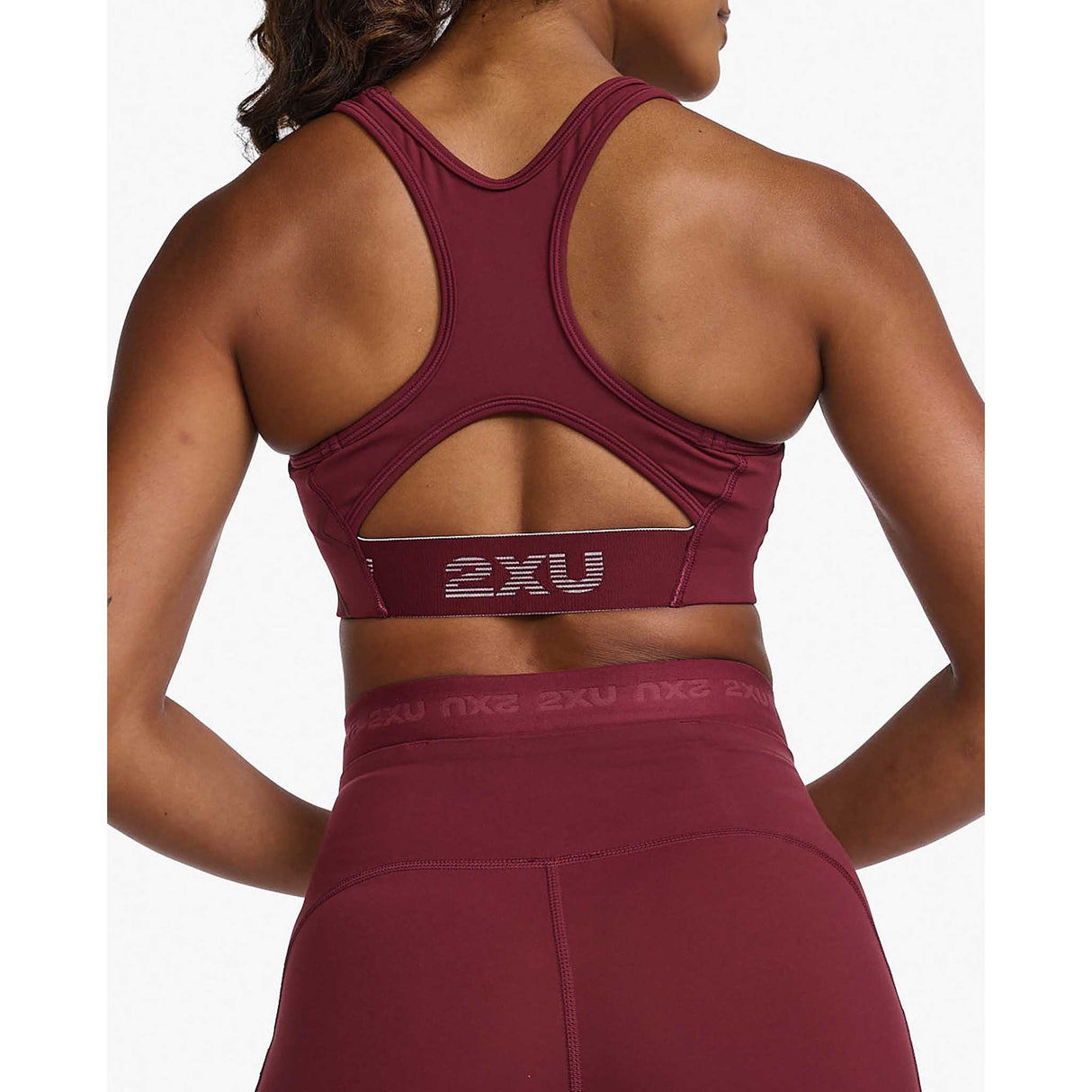 2XU Motion Racerback brassière de sport - truffle / truffle dos details