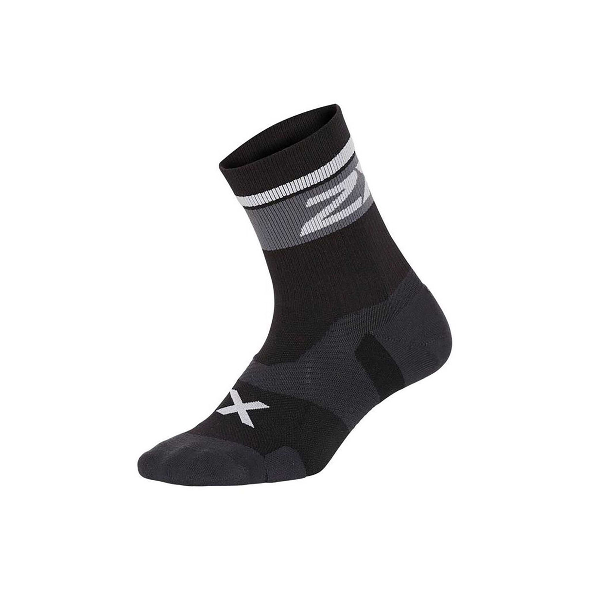 2XU Vectr Cushion Crew socks noir blanc