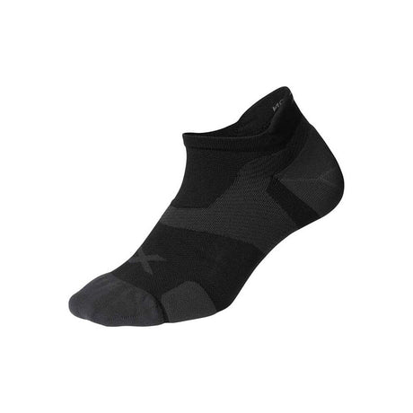 2XU Vectr Cushion chaussettes courtes de course à pied unisexe noir titane