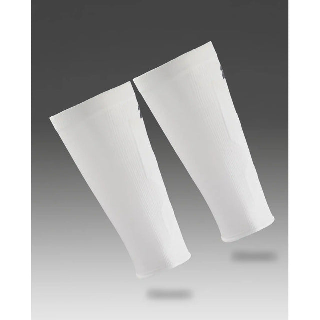 2XU manchons de compression X pour mollets - Blanc / Blanc