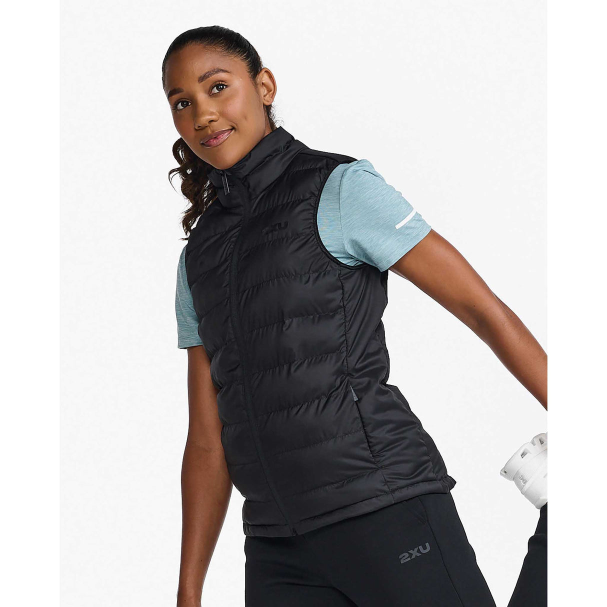 2XU 2XU Commute Packable veste de course sans manches pour femme