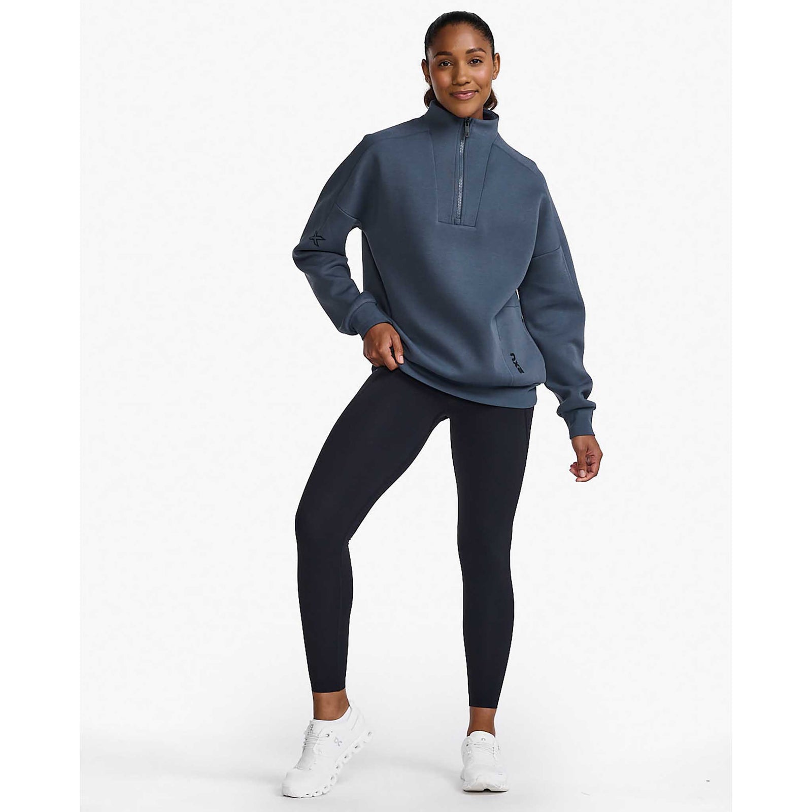 2XU 2XU Form chandail demi-zip sport pour femme