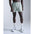 2XU Aero 5 Inch short de course à pied pour homme - Smoke Blue / Black Reflective