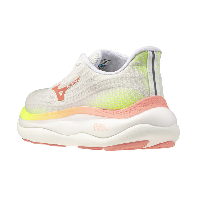 Mizuno Wave Sky 9 femme - GF White / Desert Flower