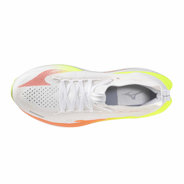 Mizuno Neo Vista 3 Women's Running Shoes - GF White / Flamingo Coral