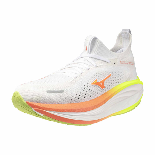 Mizuno Neo Vista 3 Women's Running Shoes - GF White / Flamingo Coral