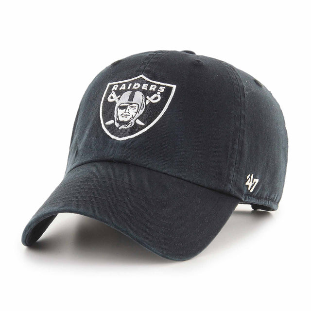 47 Brand Clean Up Cap NFL Las Vegas Raiders - Black