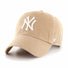 47 Brand Clean Up Cap New York Yankees - Khaki / White