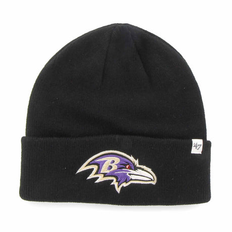 47 Brand Cuff Knit Beanie NFL Baltimore Ravens - Black