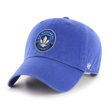Casquette ajustable CF Montréal MLS 47 Brand Clean Up pour homme - Bleu Royal