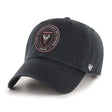 Casquette ajustable Inter Miami FC MLS 47 Brand Clean Up pour homme - Noir