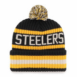 47 Brand Tuque à pompon Bering NFL Pittsburgh Steelers