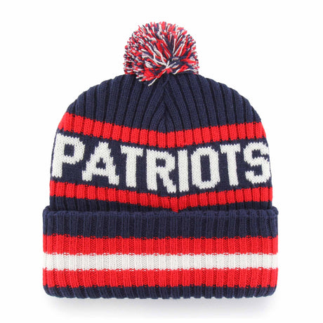47 Brand 47 Brand Tuque a pompon Bering NFL New England Patriots