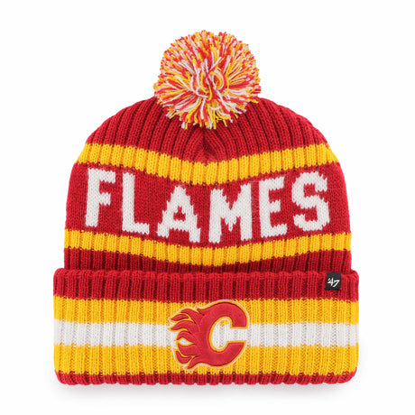 47 Brand 47 Brand Tuque a pompon Bering NHL Calgary Flames
