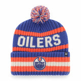 47 Brand Tuque a pompon des Edmonton Oilers 47 Brand