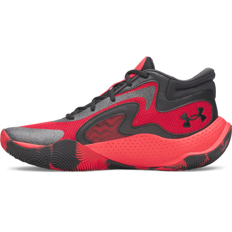 Under Armour Jet '25 Basketball Shoes - Red / Black