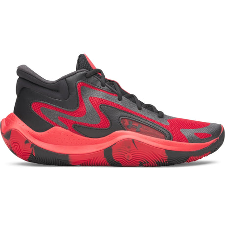 Under Armour Jet '25 Basketball Shoes - Red / Black