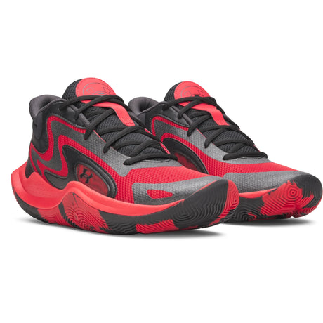 Under Armour Jet '25 Basketball Shoes - Red / Black