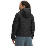 UA Legend Down women's jacket Black / Castlerock - back